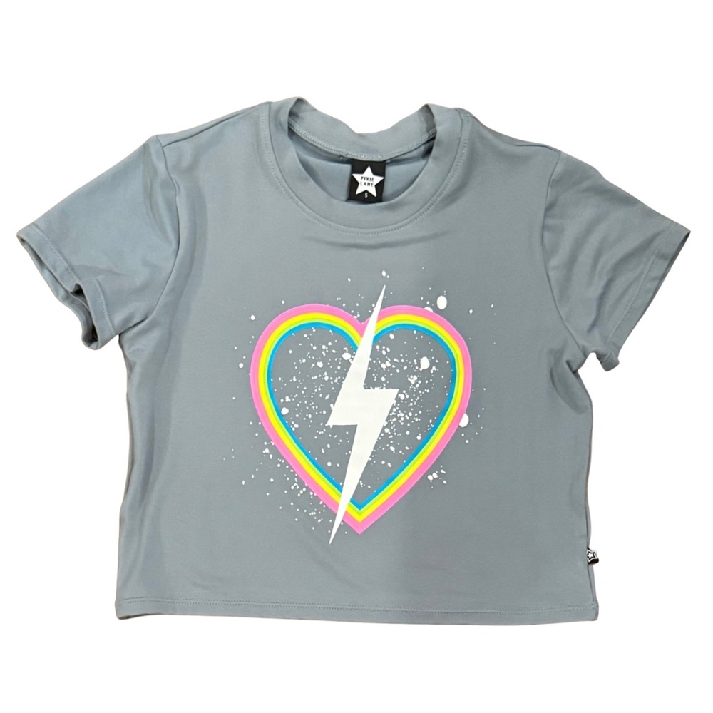 Pixielane grey Unicorn t-shirt girls size 5 brand new never worn